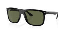 Ray-Ban sunglasses Boyfriend Two 601/58 (Lens colour: polarised green) black - 1 pair of glasses